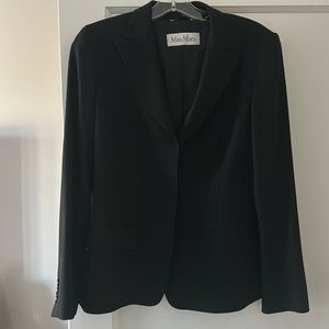 Max Mara black blazer